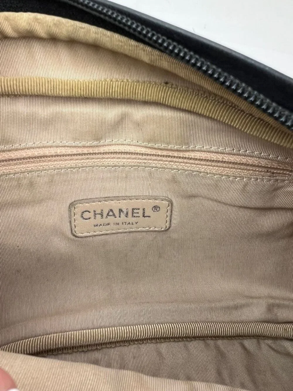 Chanel Unlimited Camera Black Lambskin Vintage Shoulder Bag